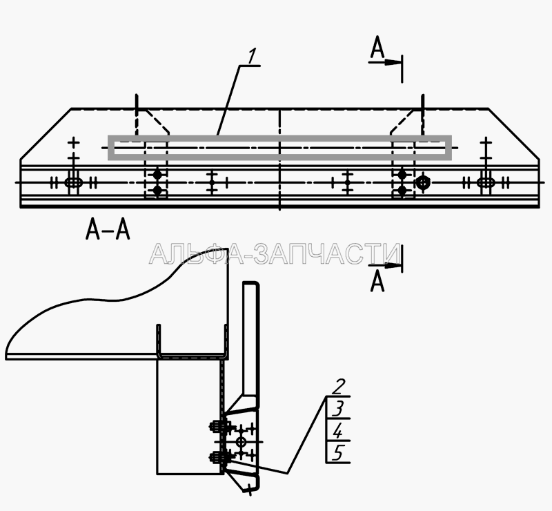 93341-2804010-08 Установка заднего буфера  